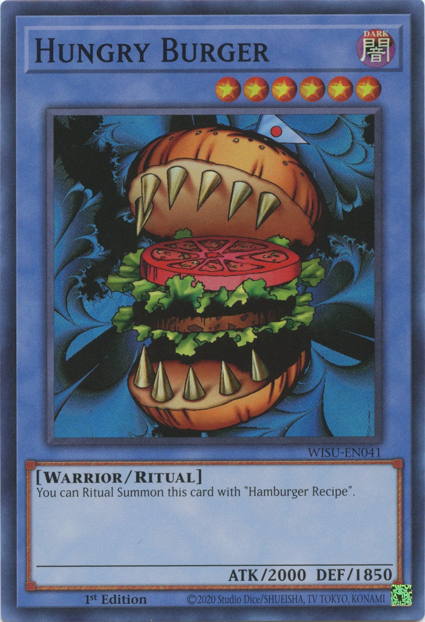 Hungry Burger [WISU-EN041] Super Rare | RetroPlay Games