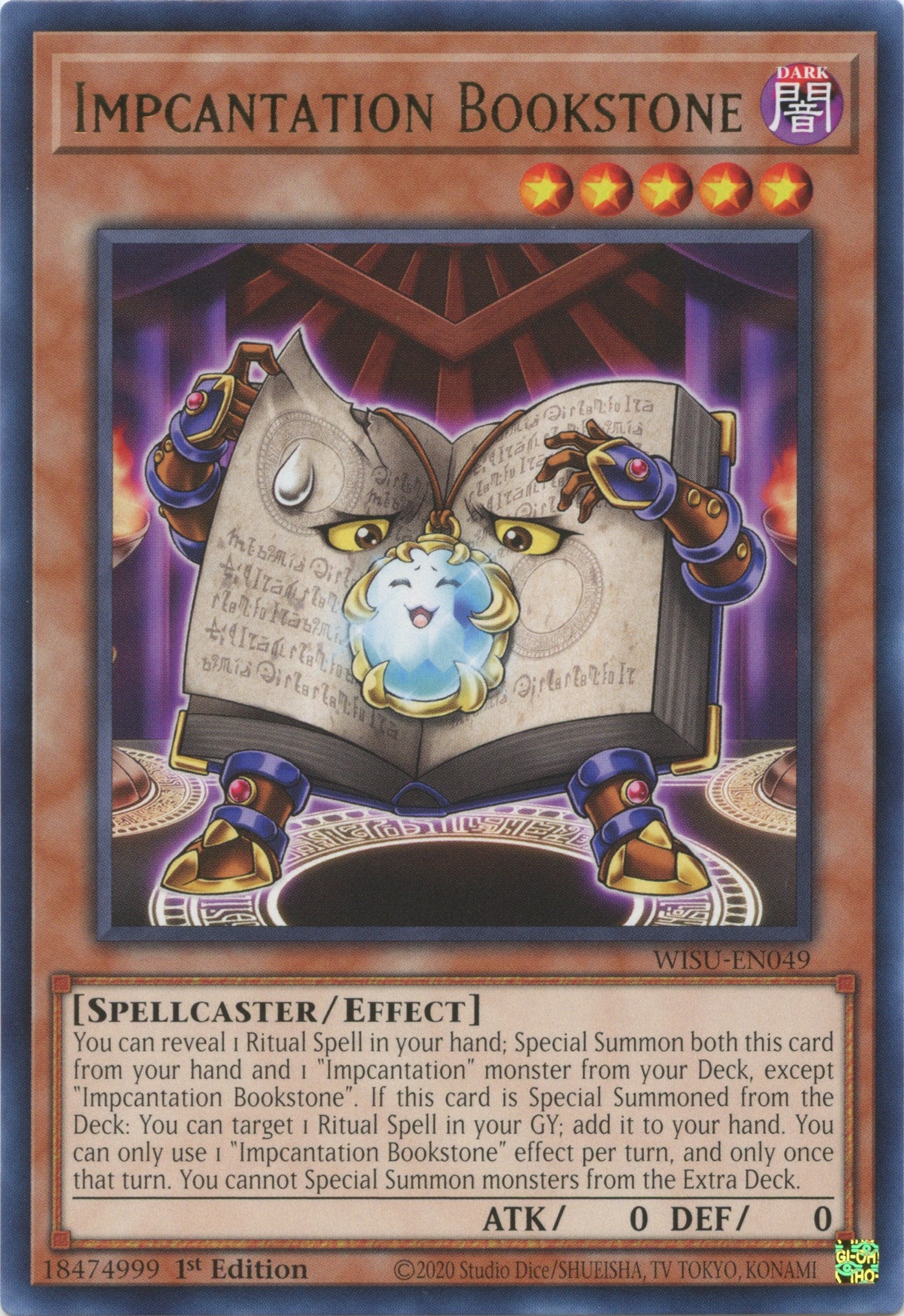 Impcantation Bookstone [WISU-EN049] Rare | RetroPlay Games