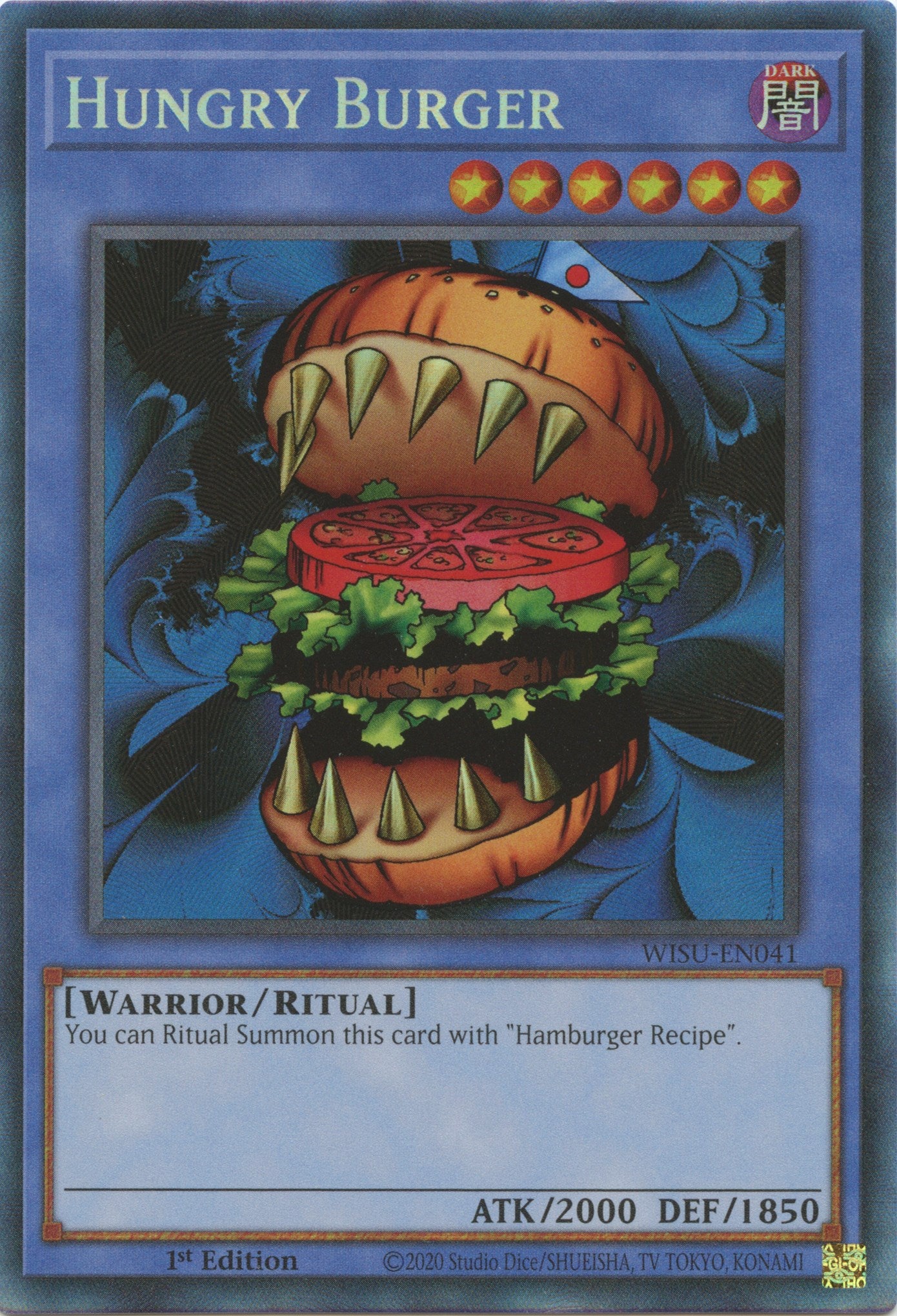 Hungry Burger [WISU-EN041] Collector's Rare | RetroPlay Games