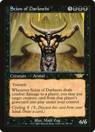 Scion of Darkness [Legions] | RetroPlay Games