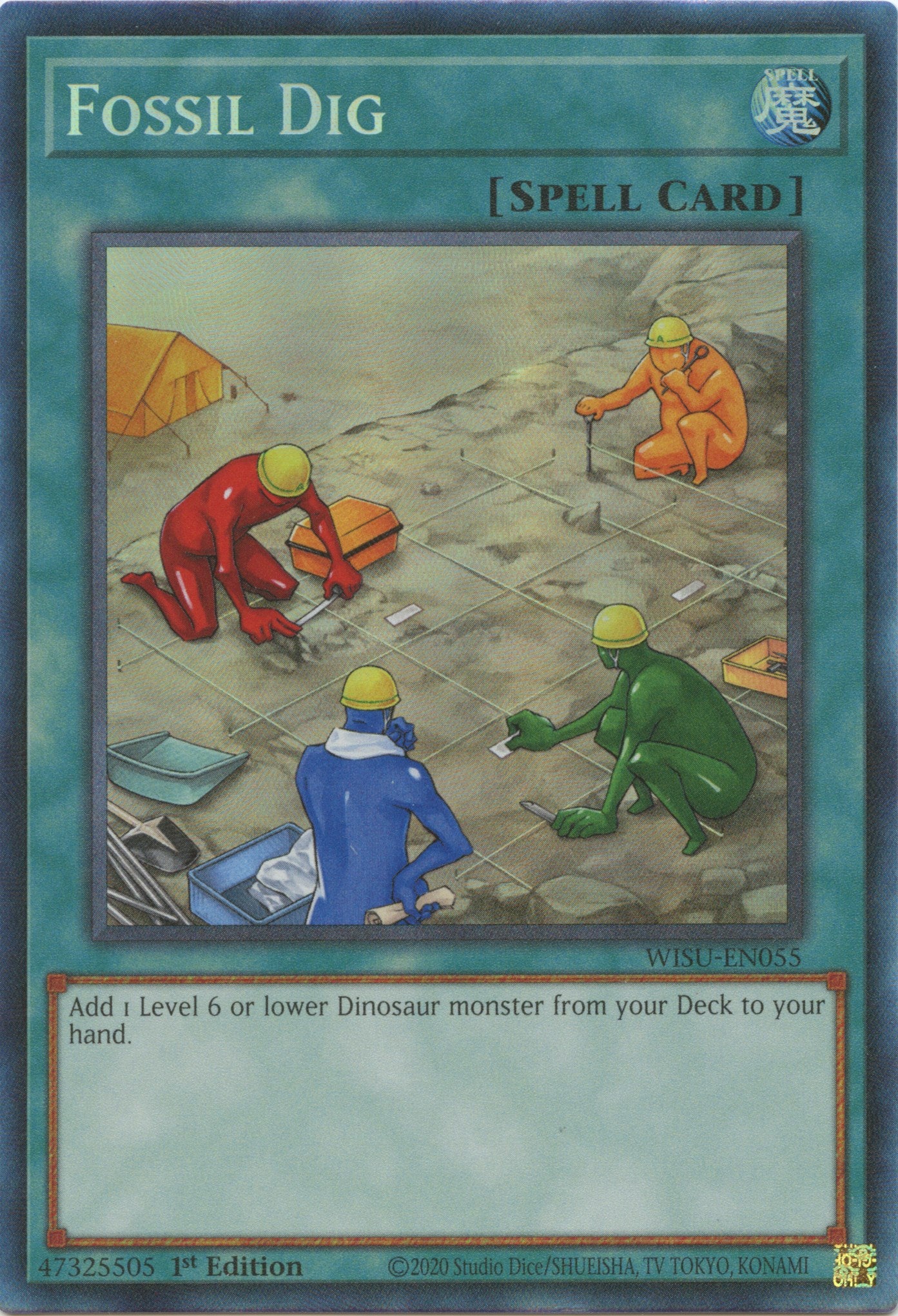 Fossil Dig [WISU-EN055] Collector's Rare | RetroPlay Games
