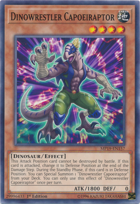 Dinowrestler Capoeiraptor [MP19-EN157] Common | RetroPlay Games