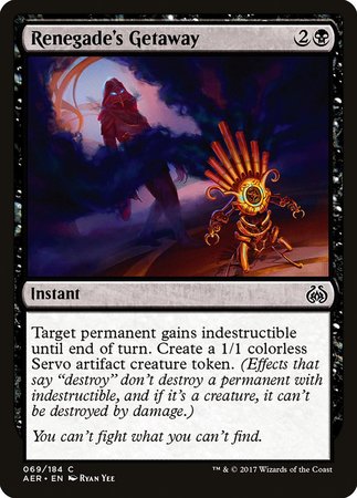 Renegade's Getaway [Aether Revolt] | RetroPlay Games