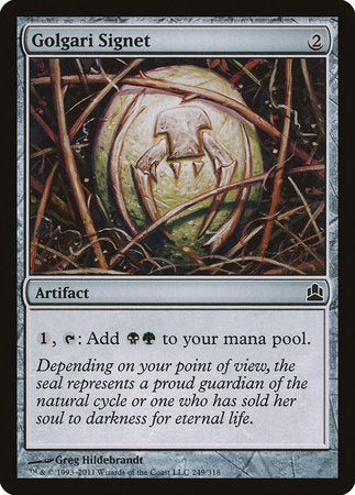 Golgari Signet [Commander 2011] | RetroPlay Games