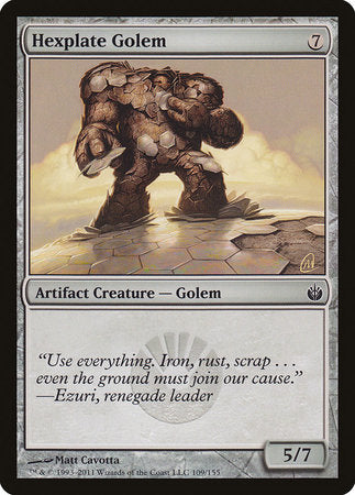 Hexplate Golem [Mirrodin Besieged] | RetroPlay Games