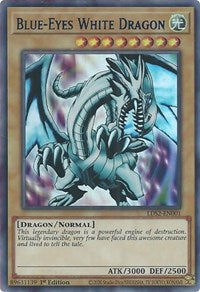 Blue-Eyes White Dragon (Blue) [LDS2-EN001] Ultra Rare | RetroPlay Games