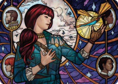 Jhoira, Ageless Innovator Art Card [Dominaria United Art Series] | RetroPlay Games