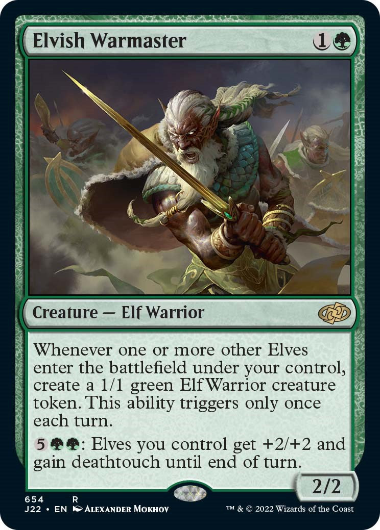 Elvish Warmaster [Jumpstart 2022] | RetroPlay Games