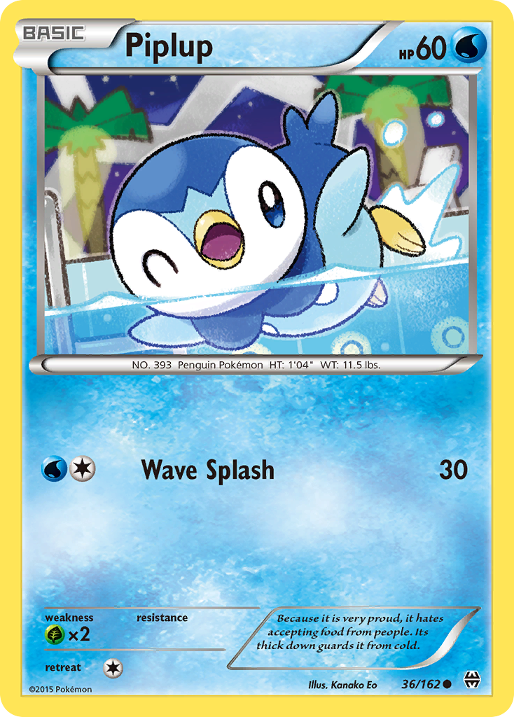 Piplup (36/162) [XY: BREAKthrough] | RetroPlay Games