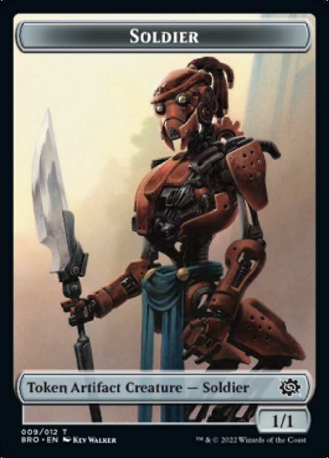 Soldier Token (009) [The Brothers' War Tokens] | RetroPlay Games