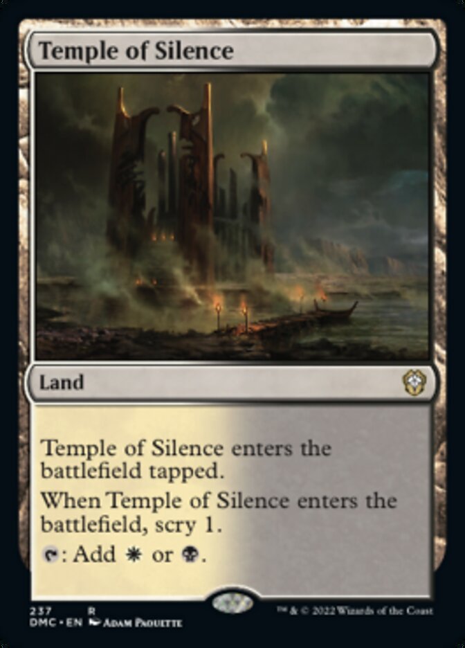 Temple of Silence [Dominaria United Commander] | RetroPlay Games