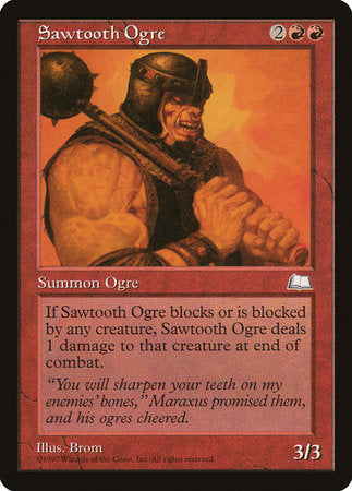 Sawtooth Ogre [Weatherlight] | RetroPlay Games