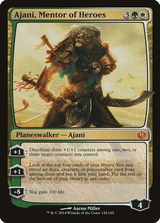 Ajani, Mentor of Heroes [Journey into Nyx] | RetroPlay Games