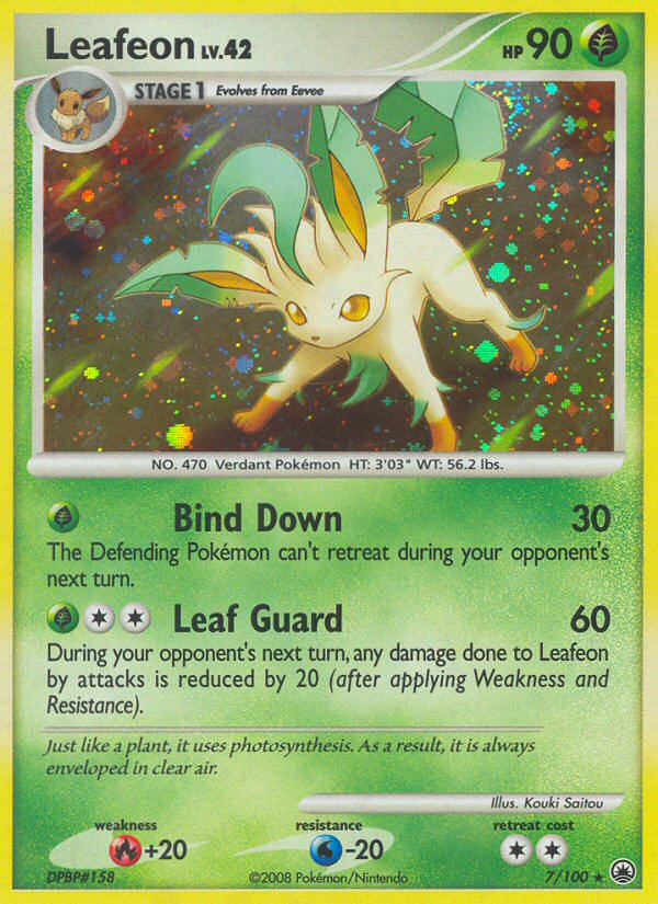 Leafeon (7/100) [Diamond & Pearl: Majestic Dawn] | RetroPlay Games