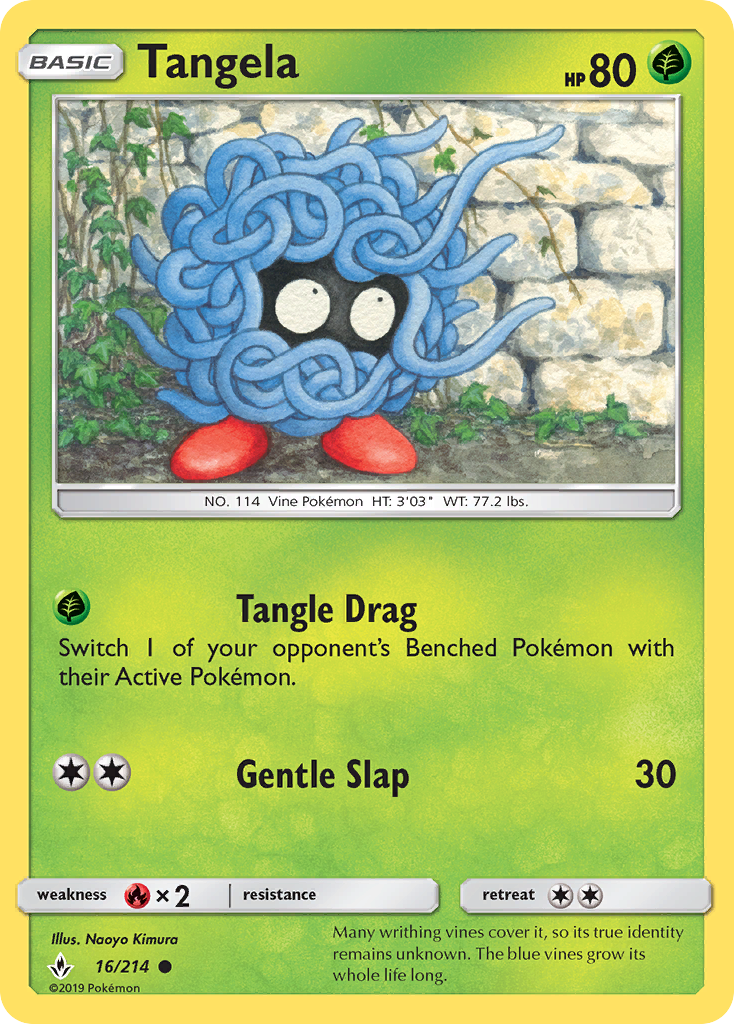 Tangela (16/214) [Sun & Moon: Unbroken Bonds] | RetroPlay Games