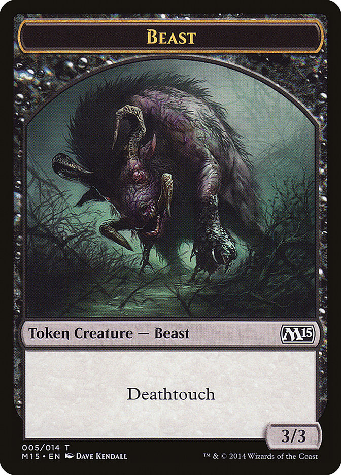 Beast (005/014) [Magic 2015 Tokens] | RetroPlay Games