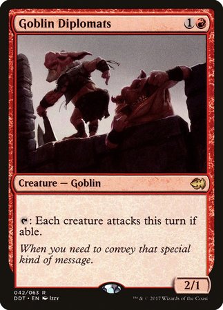 Goblin Diplomats [Duel Decks: Merfolk vs. Goblins] | RetroPlay Games