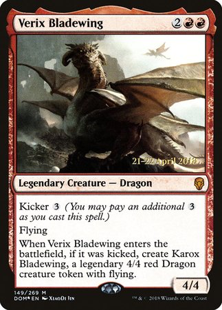 Verix Bladewing [Dominaria Promos] | RetroPlay Games