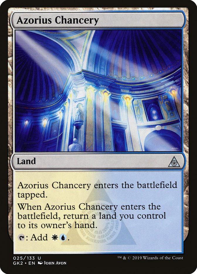 Azorius Chancery [Ravnica Allegiance Guild Kit] | RetroPlay Games