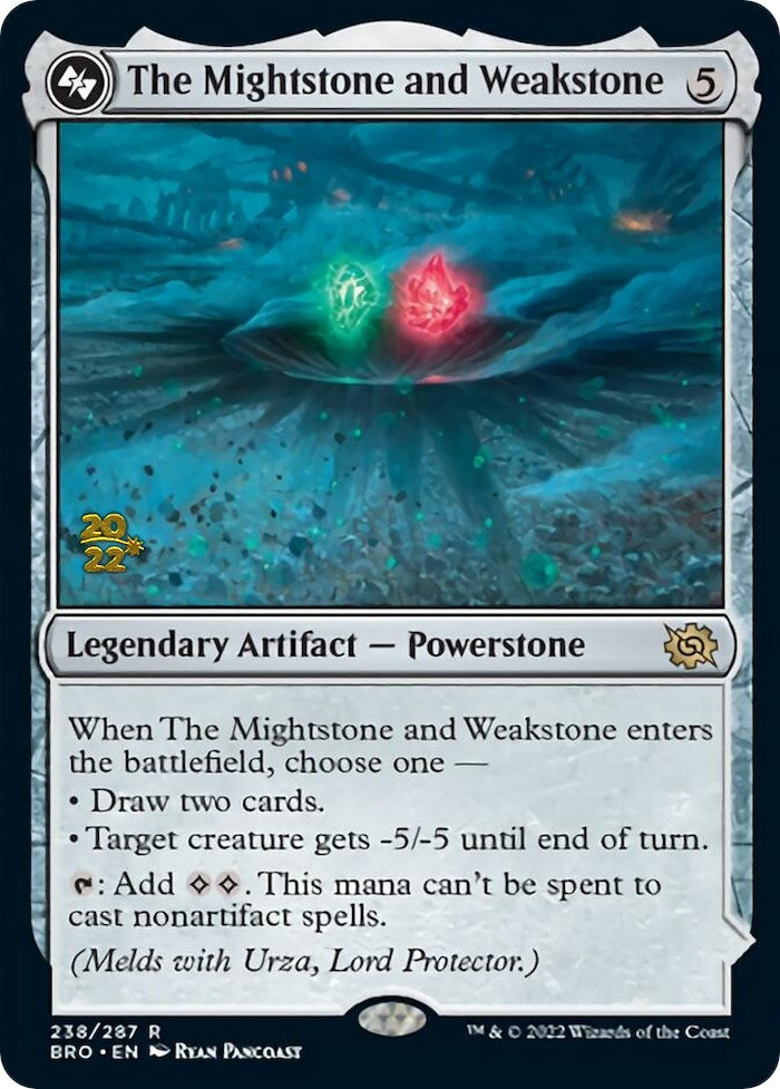 The Mightstone and Weakstone [The Brothers' War: Prerelease Promos] | RetroPlay Games