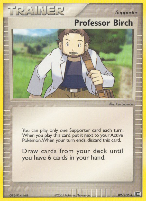 Professor Birch (82/106) [EX: Emerald] | RetroPlay Games