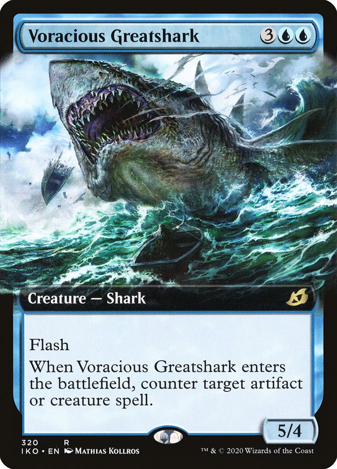 Voracious Greatshark (Extended Art) [Ikoria: Lair of Behemoths] | RetroPlay Games