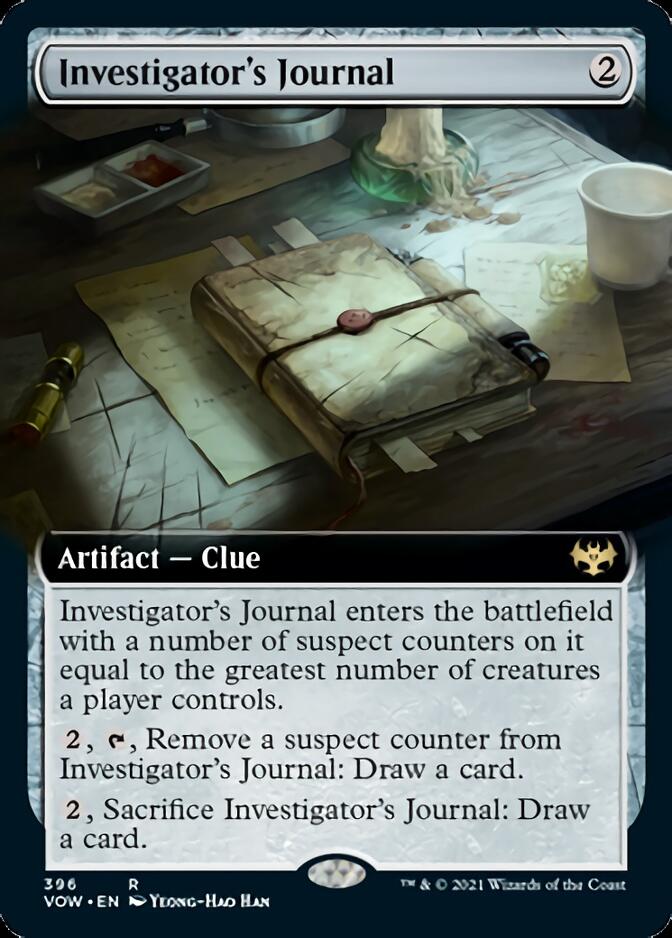 Investigator's Journal (Extended) [Innistrad: Crimson Vow] | RetroPlay Games