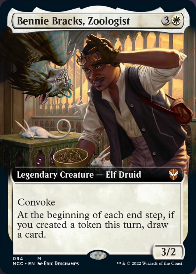 Bennie Bracks, Zoologist (Extended Art) [Streets of New Capenna Commander] | RetroPlay Games