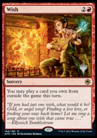 Wish (Promo Pack) [Dungeons & Dragons: Adventures in the Forgotten Realms Promos] | RetroPlay Games