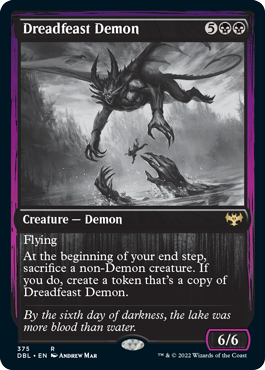 Dreadfeast Demon [Innistrad: Double Feature] | RetroPlay Games