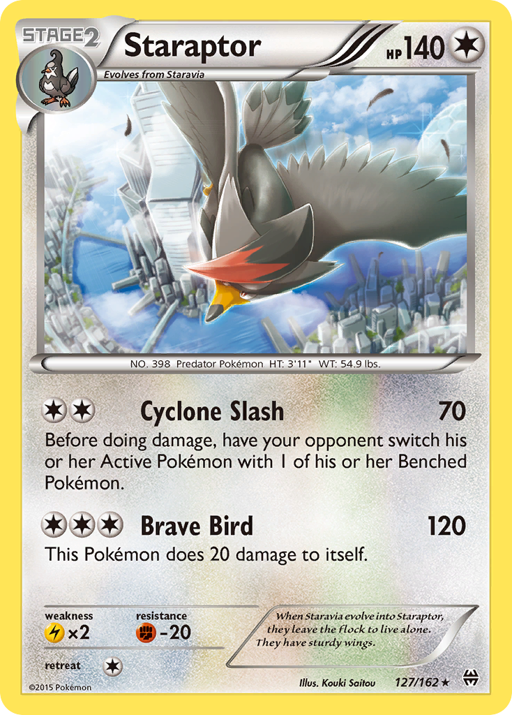 Staraptor (127/162) [XY: BREAKthrough] | RetroPlay Games