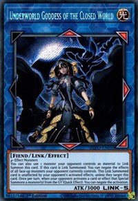 Underworld Goddess of the Closed World [BLVO-EN050] Secret Rare | RetroPlay Games