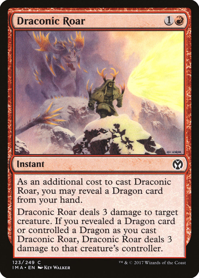 Draconic Roar [Iconic Masters] | RetroPlay Games