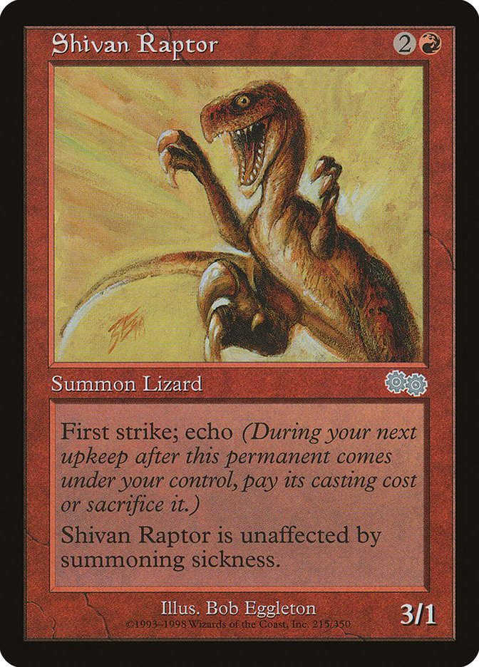 Shivan Raptor [Urza's Saga] | RetroPlay Games
