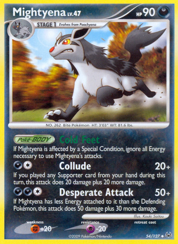 Mightyena (54/127) [Platinum: Base Set] | RetroPlay Games