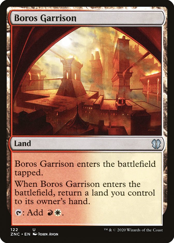 Boros Garrison [Zendikar Rising Commander] | RetroPlay Games