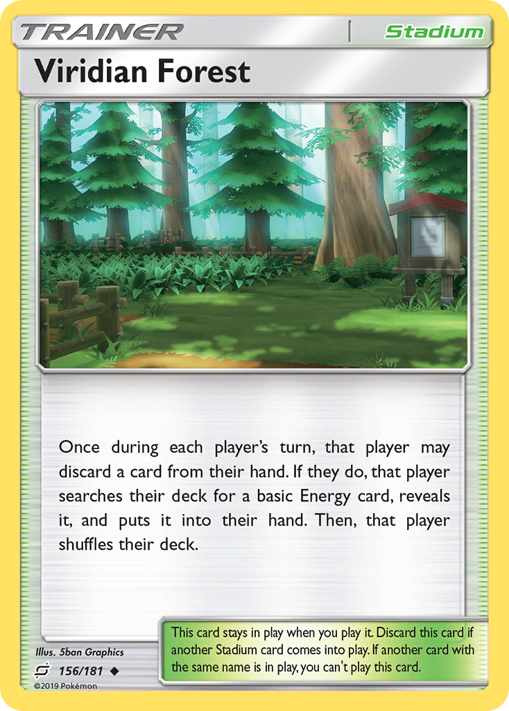 Viridian Forest (156/181) [Sun & Moon: Team Up] | RetroPlay Games