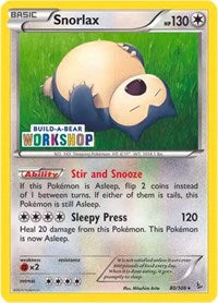 Snorlax (80/106) (Build-a-Bear Workshop Exclusive) [XY: Flashfire] | RetroPlay Games