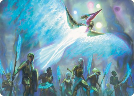 Otharri, Suns' Glory Art Card [Phyrexia: All Will Be One Art Series] | RetroPlay Games