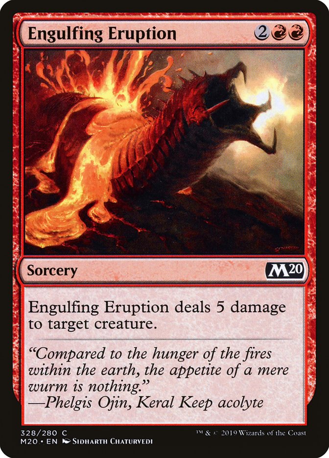 Engulfing Eruption [Core Set 2020] | RetroPlay Games