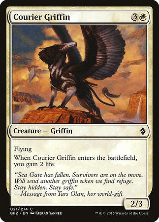 Courier Griffin [Battle for Zendikar] | RetroPlay Games