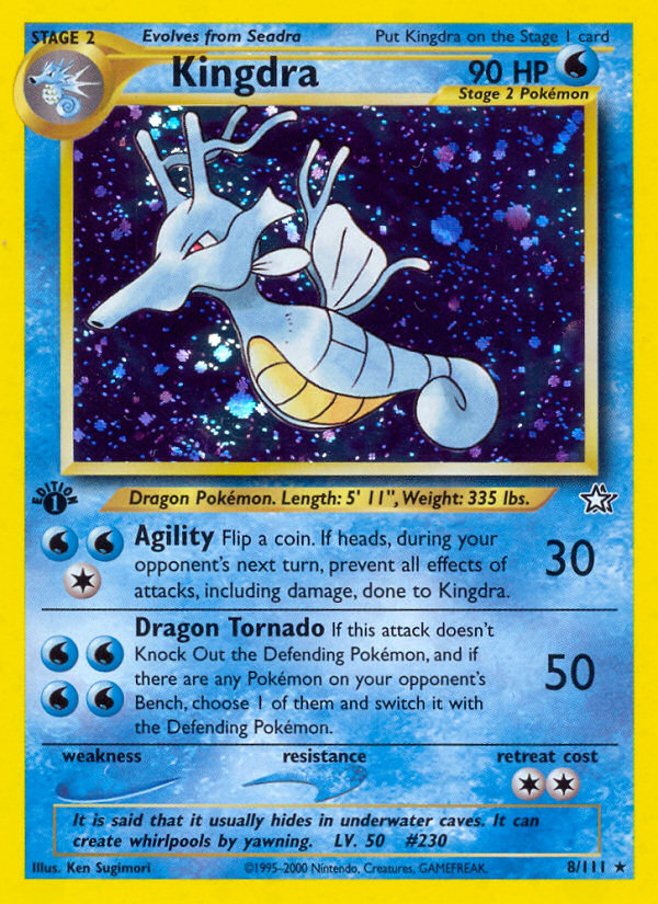 Kingdra (8/111) [Neo Genesis 1st Edition] | RetroPlay Games