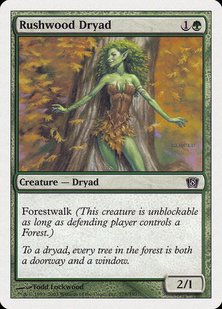 Rushwood Dryad [Eighth Edition] | RetroPlay Games