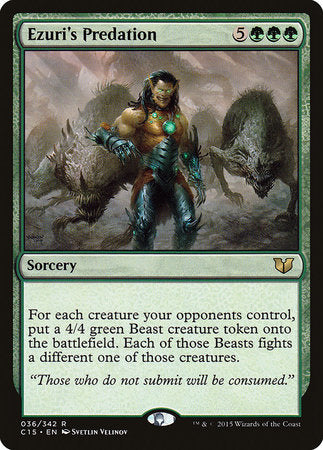 Ezuri's Predation [Commander 2015] | RetroPlay Games