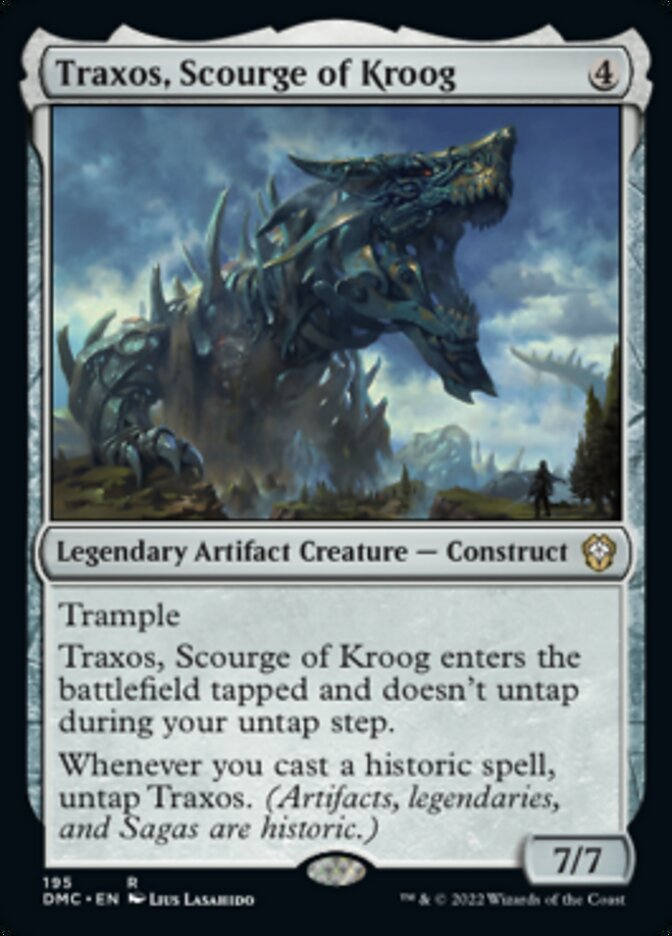 Traxos, Scourge of Kroog [Dominaria United Commander] | RetroPlay Games