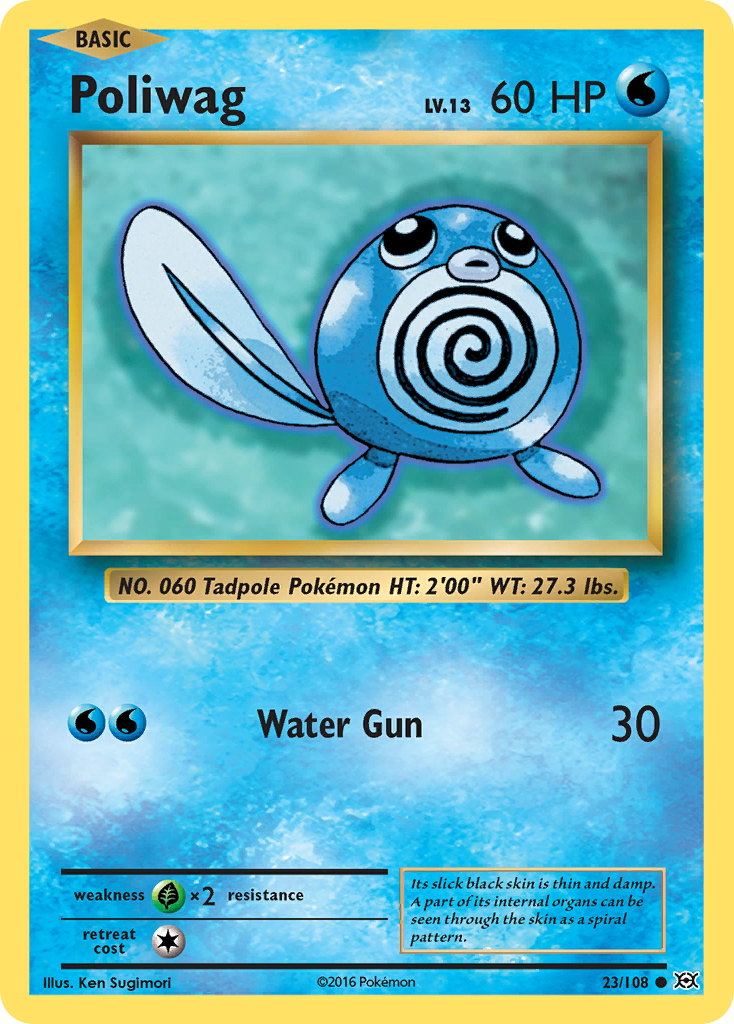 Poliwag (23/108) [XY: Evolutions] | RetroPlay Games