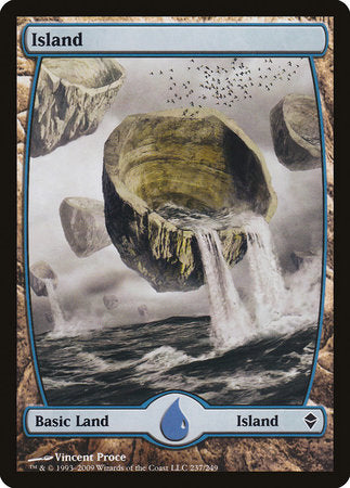 Island (237) - Full Art [Zendikar] | RetroPlay Games