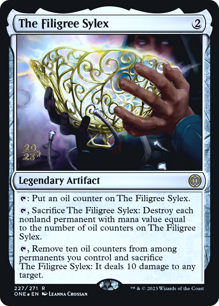 The Filigree Sylex [Phyrexia: All Will Be One Prerelease Promos] | RetroPlay Games