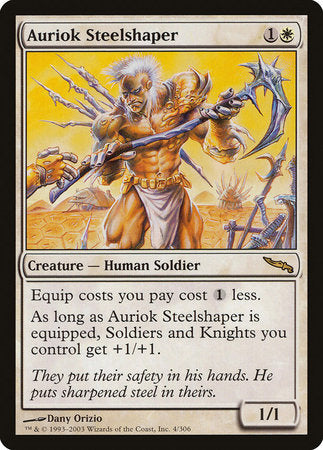 Auriok Steelshaper [Mirrodin] | RetroPlay Games