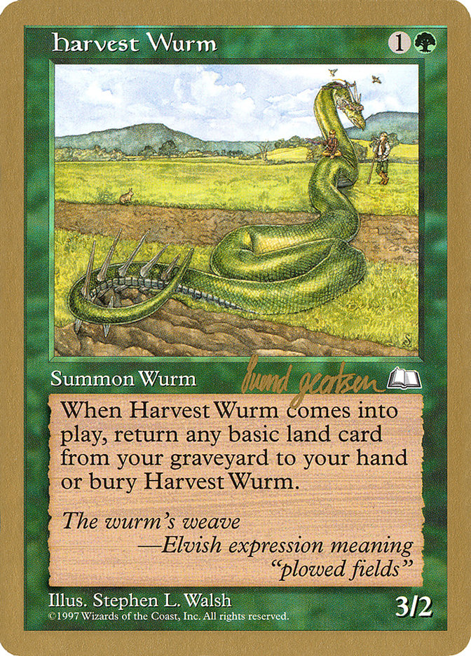 Harvest Wurm (Svend Geertsen) [World Championship Decks 1997] | RetroPlay Games